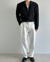 summer zip-up knit