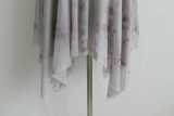 VALENTINE HAZE DRAPED MINI DRESS