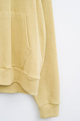Past Waffled Hooded Top (4color)
