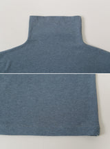 ウールテンセルタートルネックアームウォーマーTシャツ (5color)