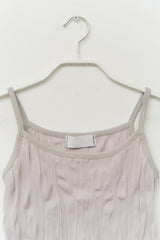 (W) Dun Wrinkled Scarf Top
