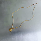 Sun Emblem Pendant Necklace