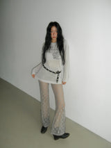 SOFT SHEER KNIT - LIGHT GREY