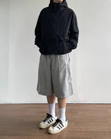 Curved Bermuda Sweatpants