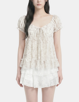 Livia Floral Lace Blouse