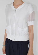 SHEER PUFF JACKET