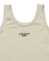 26SS WOMAN ブークレニットスリーブレス