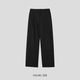 LMN Linen One Tuck Bendable Wide Pants (5 colors)