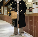  Liu Wool Overfit Duffel Coat