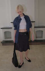 C OVER-FIT CHECK SHIRT_PINK