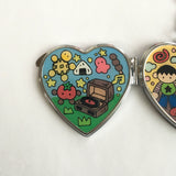 Heart Mirror Keychain/ハートミラーキーホルダー