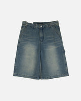 No.1227 patch denim bermuda SHORTS (3color)
