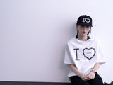 Button Love T-shirt (White)