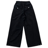 Loosen Path Hem Snap Training Curved Balloon Fit Long Pants (5 colors)