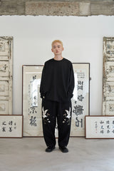 ヴィンテージ P. ダイイングカットアウトボックスTシャツ (Black)