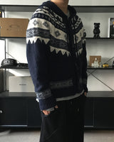 DP ゲンツノルディックニットジップアップ (2C)