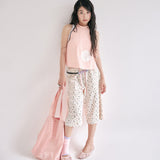 Flower sweat pants