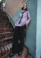 CAMO STRING POCKET PANTS