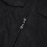 コレクションスエードシャーリングジャケット [チャコール]