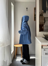 two way hood zip up
