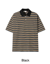 Aaron Multi-Stripe Collar Tee