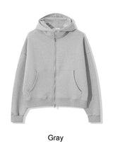 トッドスナップ クロップフード ジップアップ