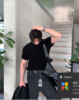  Jake Summer Daily Silket Hachi Round Short Sleeve Knit