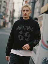 MDWKS 69 TEAM カットクロップドフーディー