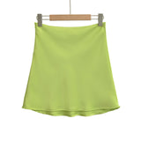 Kira Satin Mini Skirt