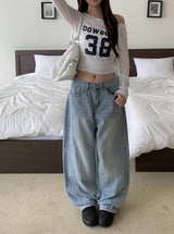 ターンズ38ワンオフナンバーレタリングロングスリーブTシャツ
