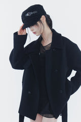 ルナベルボーイキャップ black