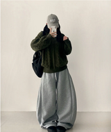 Sewing Dotom Balloon Fit Round Knit