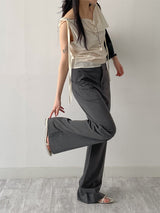 [Unisex] Summer Bootcut Wide Slacks