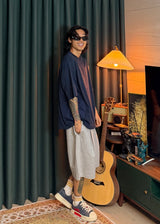 Comfy Cargo Pocket Short-Sleeve T 3COLOR