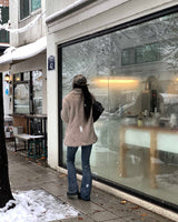 サイドポケットブーツカットパンツ