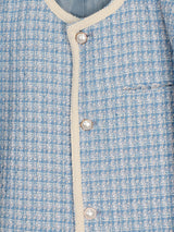 ASCLO Fancy Button Tweed Jacket (2color)