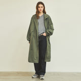 90s クラシック フィッシュテール ショート ボンバー ジャケット_Khaki