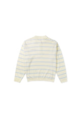 Cozit stripe knit_ivory