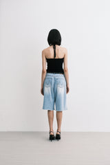 knit top (black)