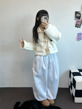 ストリング❤マルチタックバルーンパンツ 🤍5COLOR