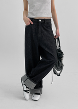 [MADE] Bisco Nonfade Wide Denim Pants