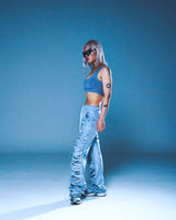 MASK PANTS (GRAY)