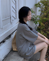 Mici プリント半袖Tシャツ