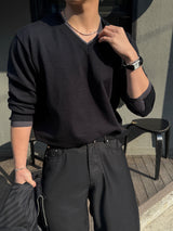 Fitz layered vneck