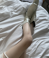 ヌムアプラットフォームシャーリングショートブーツ (2color)