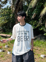 Whattime メッシュ 半袖 Tシャツ (2 Colors)