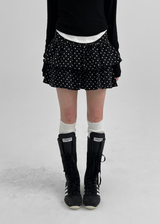 [MADE] Mureal Dot Cancan Skirt Pants