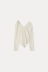 SLIT OFF TOP_IVORY