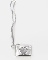 Rendin Heart Rivet Strap Keyring Mini Bag