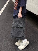 big pocket pigment bermuda pants